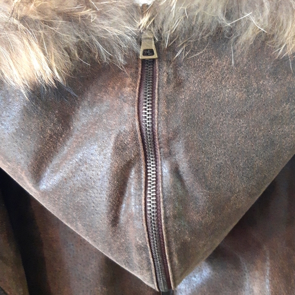 A.N.A. leather coat - Picture 13 of 16